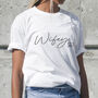 Wifey Organic Cotton Personalised T Shirt, thumbnail 1 of 5