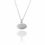 Personalised Single Oval Necklace, thumbnail 5 of 12