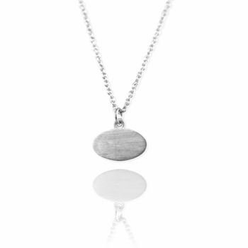 Personalised Single Oval Necklace, 5 of 12