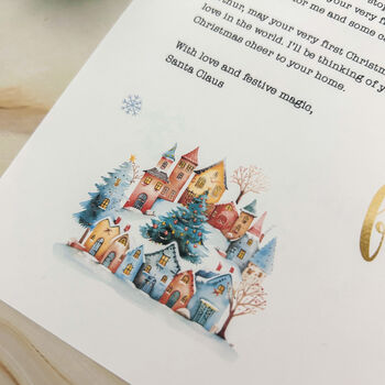 First Christmas Personalised Letter From Santa, 7 of 10