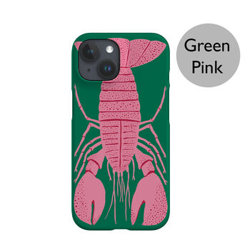 Lobster Placement Phone Case, More Colours, 2 of 4