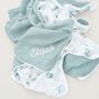 Personalised Wildflower Organic Muslin Baby Blanket, thumbnail 9 of 12