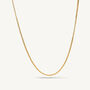 Baby Box 14k Gold Plated Chain Necklace, thumbnail 1 of 5