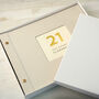 Personalised Hand Foiled 21st Birthday Photo Album, thumbnail 3 of 12