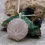 Rose Quartz Tree Of Life Gemstone Necklace, thumbnail 2 of 4