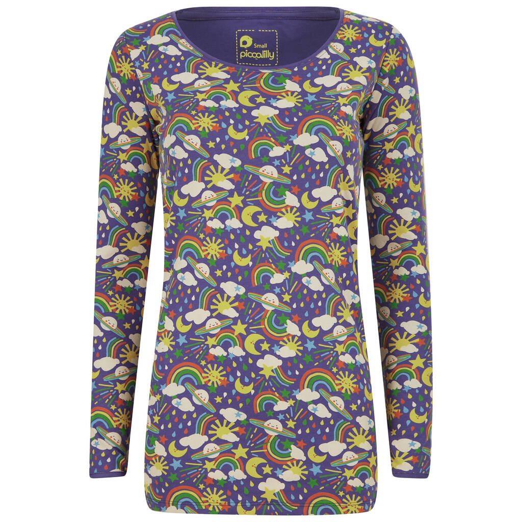 Women's Fitted Top Cosmic Weather