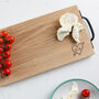 Personalised Wooden Chopping Board / Cheese Board, thumbnail 1 of 5