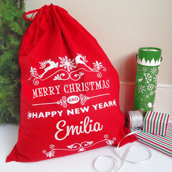 Personalized Extra Large Christmas Sack, 3 of 4