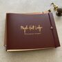 Personalised Recycled Leather Everday Album, thumbnail 1 of 6