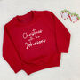 Christmas With The… Personalised Sweatshirt, thumbnail 6 of 7