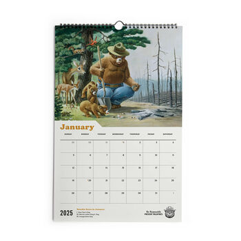 2025 Smokey Bear Calendar, 3 of 4