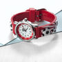 Personalised Kid's Red Football Watch, thumbnail 5 of 11