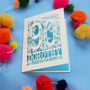 Personalised 90th Birthday Card Papercut Woodland Design, thumbnail 4 of 10