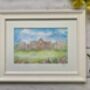 Personalised Wedding Venue Watercolour Painting. Original Wedding Portrait. Wedding Illustration Sketch. Not A Print, thumbnail 1 of 12