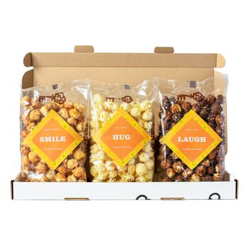 'Positive Vibes' Gourmet Popcorn Letterbox Gift, 4 of 5