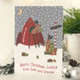 Reindeer Rocket Personalised Children's Christmas Card, thumbnail 1 of 5