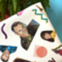 Karl And Susan Kennedy Wrapping Paper, 90s Neighbours Inspired Wrap, thumbnail 7 of 9