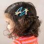 Shooting Stars Glitter Hair Clips, thumbnail 1 of 4