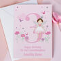 Personalised Fairy Princess Birthday Card, thumbnail 3 of 6