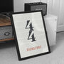 Time Signature Print | Music Theory Poster, thumbnail 3 of 11