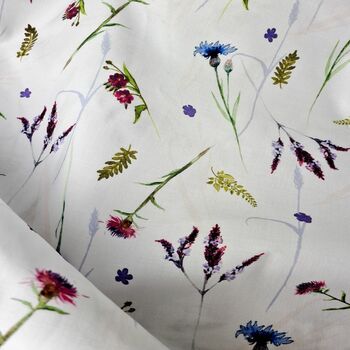 Meadow Wild Flowers Cot Bed Sheet, 3 of 3