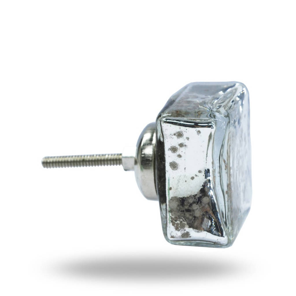 Large Mirror Glass Knob Maggiore Set Of Six By TrincaFerro