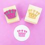 Little Crown Rubber Stamp, thumbnail 1 of 2