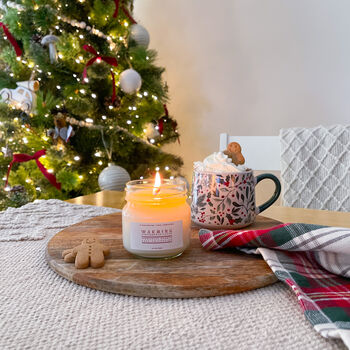 Festive Farmhouse Warming Gingerbread Latte Candle, 2 of 6