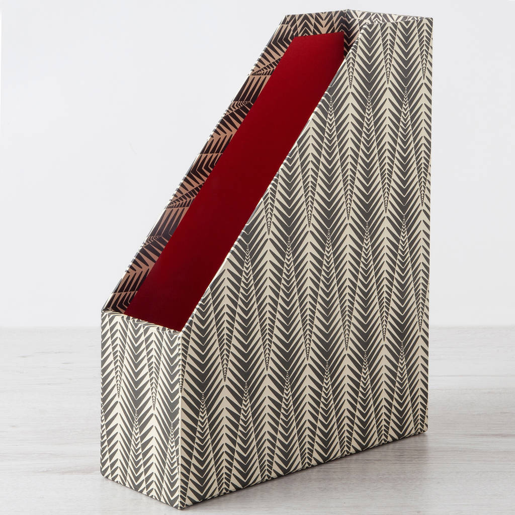 Decorative Magazine File By Harris & Jones