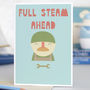 'Full Steam Ahead' Card, thumbnail 1 of 3
