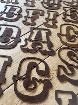 Personalised Christmas House Decorations , Make Any Word , Signs For The Home And Garden, 2 of 12