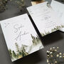 Misty Forest Wedding Invitations Sample, thumbnail 9 of 11