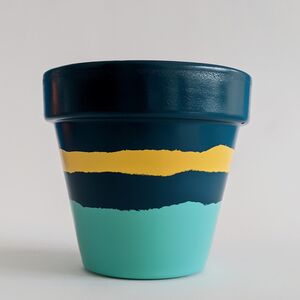 Three Tear Plant Pot / Planter By Southside Atelier