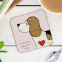 Beagle Dog Parent Coaster Gift, thumbnail 3 of 5