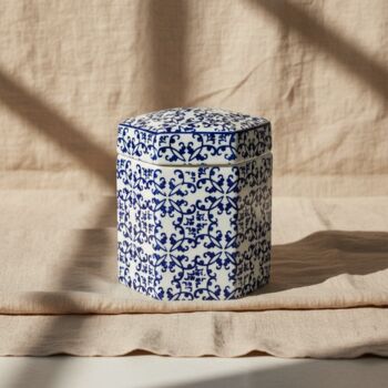 Ginger Jar Pot Elburg Blue White Blue Porcelain, 6 of 6