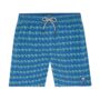 Father And Son Matching Wave Print Swim Shorts, thumbnail 4 of 8