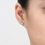 Moonstone Thorn Claw Stud Earrings, thumbnail 2 of 11