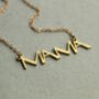 Silver Mama Mothers Pendant Necklace, thumbnail 5 of 9