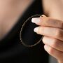 Natural Pyrite Bracelet, thumbnail 2 of 5