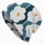Soft Chemo Headwear Beanie Hat Bandana Cream Florals, thumbnail 2 of 12