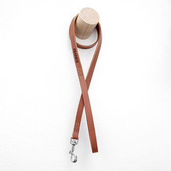 Personalised Leather Dog Lead, 4 of 9