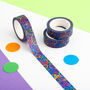 Colourful Geometric Shapes Washi Tape, thumbnail 1 of 2