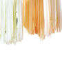 Peach And Gold Streamer Ceiling Decoration, thumbnail 2 of 3