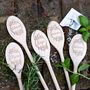 Set Of Personalised Plant Markers, thumbnail 2 of 5