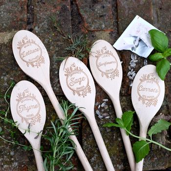 Set Of Personalised Plant Markers, 2 of 5