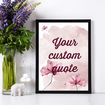 Quality Print Posters With Your Quote, 3 of 8
