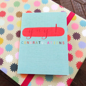 Mini Congratulations Card, 3 of 5