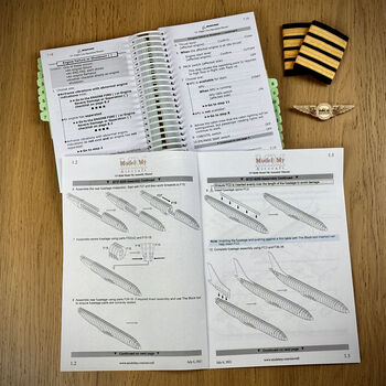 Boeing 737 8200 Model Plane Personalised Wooden Kit, 11 of 11