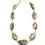 Ula 18 K Gold Plated Abalone Necklace, thumbnail 2 of 5