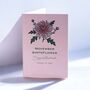 November Birth Flower Crysanthemum Card, thumbnail 1 of 2